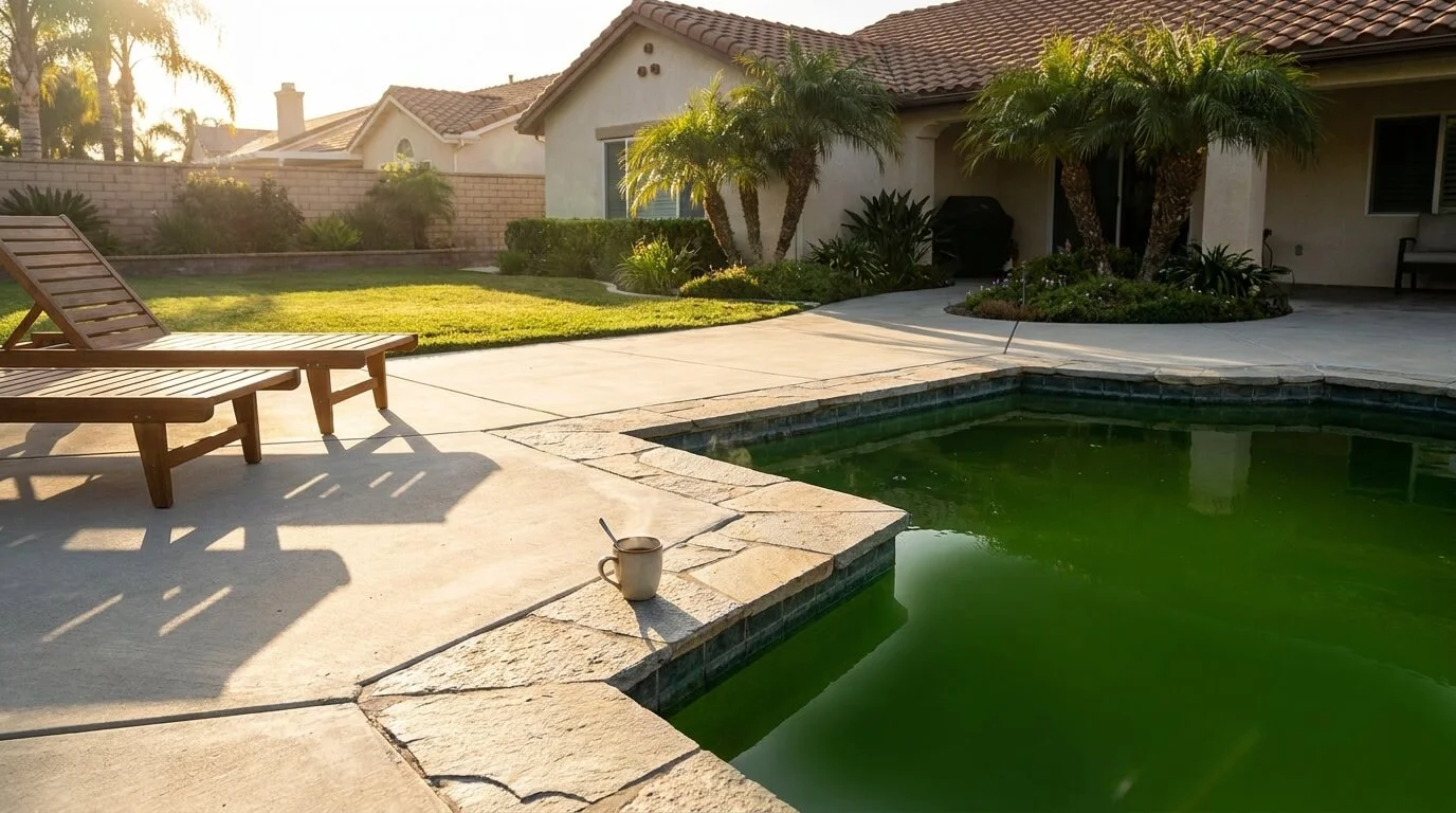  Pool Turned Green Overnight? Here's What to Do